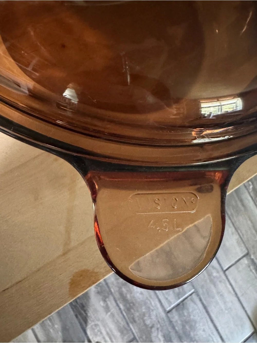 Heat-Resistant Amber Glass Saucepan with Lid - Sleek Transparent Cookware